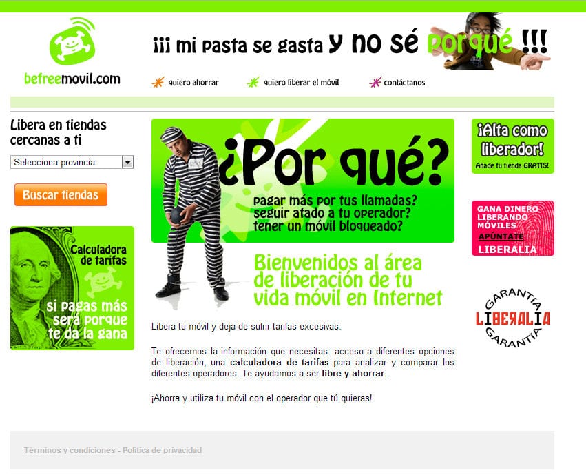 Befreemovil.com