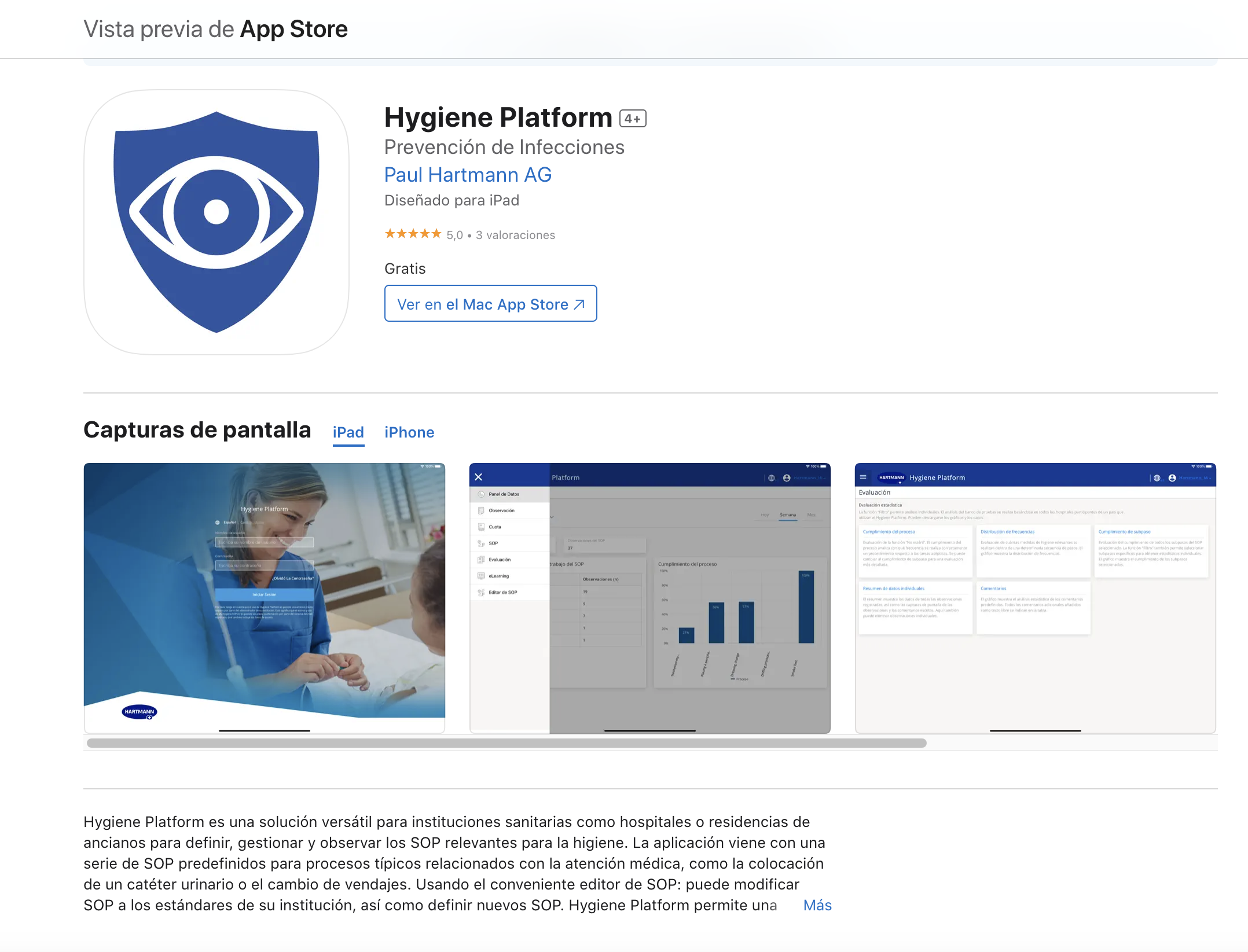 PAUL HARTMANN Hygiene Platform